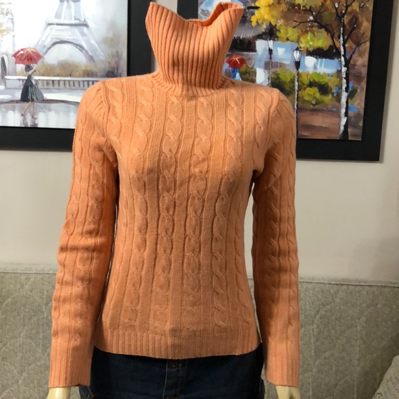 GRACE BEAUTIFUL 100% CASHMERE SWEATER SIZE S-M - Picture 5 of 9